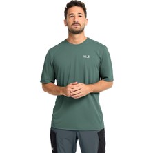 Belirtilmemiş Jack Wolfskin Prelight Suncool Erkek Yeşil Tişört