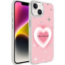 Gezgin iPhone 14 Plus Uyumlu Airbagli Parlak Tasarımlı Gzgn Mimbo Kapak-No1