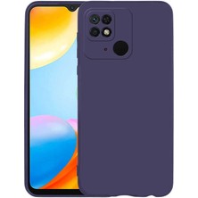 Gezgin Xiaomi Redmi 10C Kılıf Gzgn Premier Silikon Kapak-Lacivert