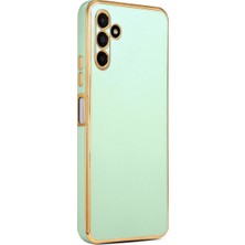 Gezgin Galaxy A04S Kılıf Gzgn Bark Kapak-Açık Yeşil