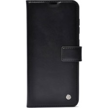Gezgin Galaxy S25 Fe Kılıf Gzgn Kar Deluxe Kapaklı Kılıf - Siyah