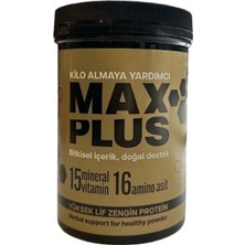 Lokman Sena Sultan Maxplus 550GR Doğal Bitkisel Içerik 15 Mineral Vitamin 16 Amino Asit, Kilo Almaya Destek Içecek