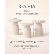 Aytaşı Üçlü Sehpa