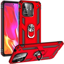 Gezgin Xiaomi Poco C40 Kılıf Gzgn Vega Kapak-Kırmızı