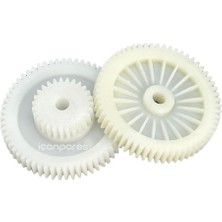 Süppürge King Ile Uyumlu K-101 Blender Hazne Kapağında Dişli Seti Eski Tip (Ölçülere Dikkat Ediniz)