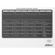 Dahua HY-C102-4 Konvansiyonel 4 Bölgeli Akü Dahil Yangın Alarm Paneli