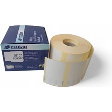 Ecotag Dymo Muadili Ecotag  Çok Amaçlı Etiket 32 mm x 57 mm 1000 Adet S0722540  (11354)