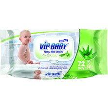 Bebiko Premium Bebek Islak Mendil Aloe Vera Özlü 72 Yaprak 4'lü Set - 72X4