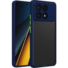 Gezgin Xiaomi Poco X6 Pro Kılıf Gzgn Hux Kapak-Lacivert