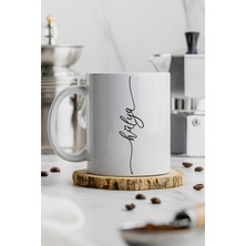 Kişiye Özel Isimli Kupa Bardak – Minimal Tasarım, Özel Baskı Hediyelik Seramik Mug