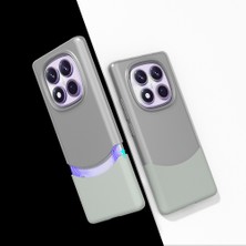 Gezgin Redmi Note 14 Pro 5g Kılıf Mıknatıslı Gzgn Duble Kapak - Gri