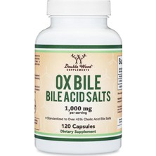 Double Wood (Özelsporcugıdaların'dan !!) Ox Bile For No Gallbladder 1000MG  120 Capsul.abd Menşei 41.
