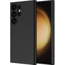 Gezgin Galaxy S24 Ultra Kılıf Gzgn Mara Laaakan Kapak-Siyah