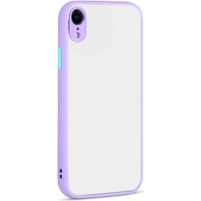 Gezgin iPhone Xr 6.1 Uyumlu Gzgn Hux Kapak-Lila