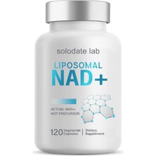 Solodate Lab (Özelsporcugıdaların'dan !!) Liposomal Nad -Tmg ,nad+  Anti-Aging,energy,focus 120 Capsul.abd Menşei.62.