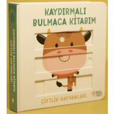 Kaydırmalı Bulmaca Kitabım - Çiftlik Hayvanlar