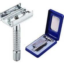 Savarga Klasik Sakal Tıraş Makinesi Üstten Açmalı Traş Makinası Kutulu