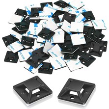 Zembil 50 Adet 20MM x 20MM Yapışkanlı Üçgen Kroşe