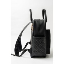 Savarga Anne Bebek Bakım Sırt Çantası 7350 Siyah