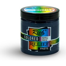 Rich Renkli Rölyef Pasta 250CC Safir 10166