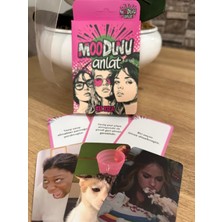LUXMON Moodunu Anlat Kız Kıza Mini Paket 50 Kart - Kadın Arkadaş Grubu Eğlence Seti