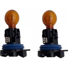 Zembil 2 Adet 12V PH24WY 24W Halojen Turuncu Renk Ampul