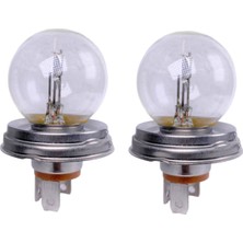 Zembil 2 Adet 12V B35 45/40W P45T 3 Fişli Halojen Standart Renk Ampul