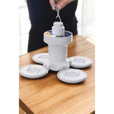 xirshop Kamp Lambası Işıldak Beyaz Işık Güneş Enerjili Solar Aydınlatma 5 Kanatlı Katlanabilir