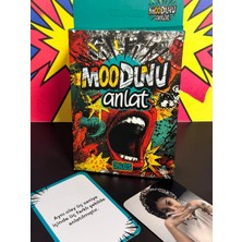 LUXMON Moodunu Anlat Kaos Mini Paket Eğlenceli Kart Oyunu 50 Kart