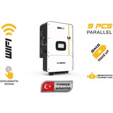 Mexxsun 12 Kw Hibrit Monofaze Lv (48V)