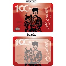 Karne Kılıfı 24X33 cm Atatürk 100.YIL Desenli 30 Adet