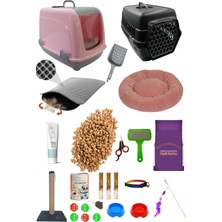 Özgürce 25 Parça Kedi Bakım ve Oyun Seti, Eğlenceli ve Pratik Kullanım