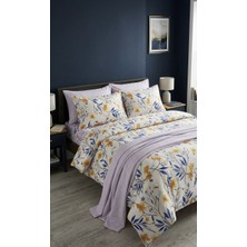 Belsina Pamuklu Premium Seri Çift Kişilik Nevresim Takımı - Yumuşak Dokulu - Çarşafı Lastikli