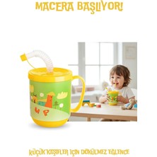 Creatividad Solutions Premium Pipetli Alıştırma Bardağı 350 ml Çocuklar İçin Ergonomik Tasarım 722651