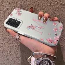 Özgürce Samsung Galaxy A13 4g Uyumlu Mama Desenli Silikon Kenar Kılıf