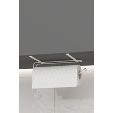 Hill Homes Krom Gümüş Havluluk Peçetelik Askısı Banyo Mutfak Düzenleyicisi Kağıt Rulo Pratik