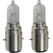 Zembil 2 Adet 12V Hs2 BA20D 35/35W Halojen Standart Renk Ampul