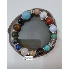 Doğal Taş Çakra Bilekliği