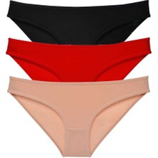 Çerçici 3 Adet Süper Eko Set Likralı Kadın Slip Külot 539-ROYALEKS