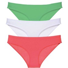 Çerçici 3 Adet Süper Eko Set Likralı Kadın Slip Külot 546-ROYALEKS