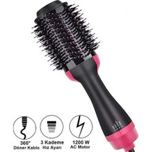 Derin Stok Saç Şekillendirici ve Saç Düzleştirici Fön Tarağı