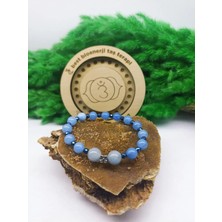 Akuamarin Doğal Taş Bileklik