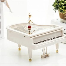 Derin Stok Balerinli Dans Eden Piyano Müzik Kutusu N-46