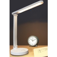 Derin Stok Şarjlı 40 LED Çalışma Okuma Işığı Kademeli Masa Lambası