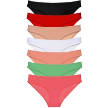 Çerçici 7 Adet Süper Eko Set Likralı Kadın Slip Külot Set 5-Royaleks