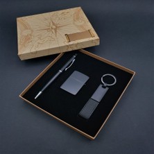 Derin Stok Kalem Çakmak Anahtarlık 3'lü Set