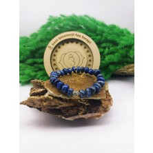Lapis Lazuli Amorf Kesim Doğal Taş Bileklik