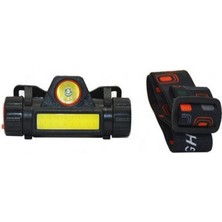 Derin Stok 8 Saat Dayanıklı Şarjlı Sensörlü Mıknatıslı Kafa Lambası