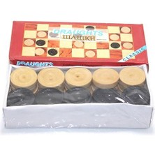 Derin Stok Ahşap Tavla Pulu