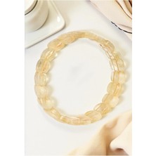 Sitrin Doğal Taş Roleks Bileklik 9 x 14 mm Özel Kesim